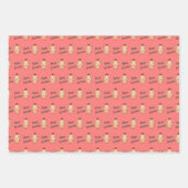 Meowy Christmas Geschenkpapier Set (Vorderseite)