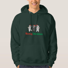 Meowy Christmas Hoodie