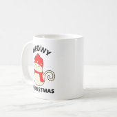 Meowy Christmas Kaffeetasse (Vorderseite Links)