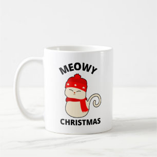 Meowy Christmas Kaffeetasse