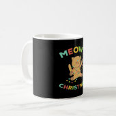 Meowy Christmas Kaffeetasse (Vorderseite Links)