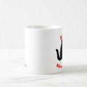 Meowy Christmas Kaffeetasse (Mittel)