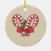 Meowy Christmas Keramik Ornament (Hinten)