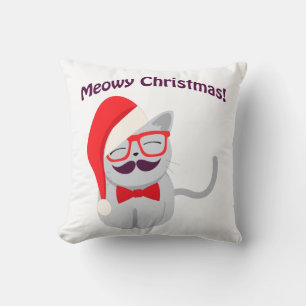 Meowy Christmas! Kissen