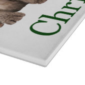 Meowy Christmas Kitten Cutting Board Schneidebrett (Ecke)