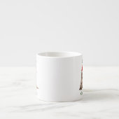 Meowy Christmas Kitten Espresso Tasse (Vorderseite)