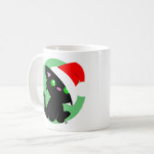 Meowy Christmas Kitty Tasse (Vorderseite Links)