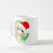 Meowy Christmas Kitty Tasse (Vorderseite Links)