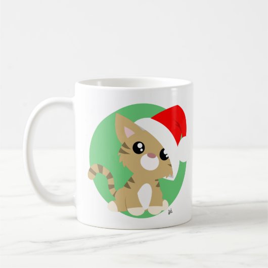 Meowy Christmas Kitty Tasse (Links)