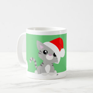 Meowy Christmas Kitty Tasse
