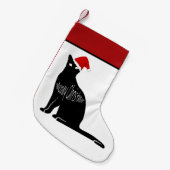 Meowy Christmas Kleiner Weihnachtsstrumpf (Vorderansicht (hängend))