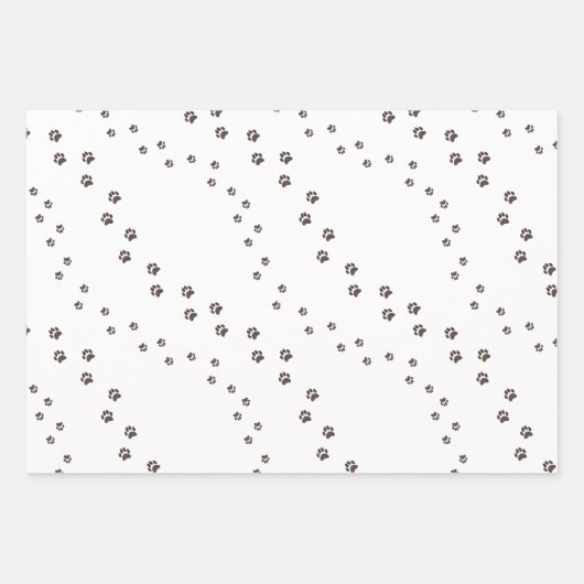 Meowy Christmas | Niedlicher Cat Pattern Urlaub Geschenkpapier Set (Vorderseite 2)