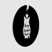 MEOWY Christmas Ornament (Vorderseite)