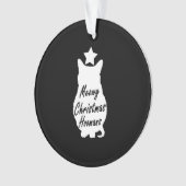 MEOWY Christmas Ornament (Vorderseite)