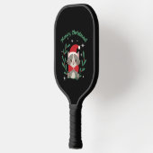 Meowy Christmas Pickleball Schläger (Links)