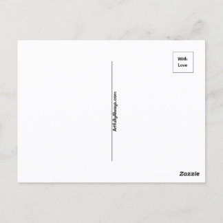 Meowy Christmas Postcard Postkarte