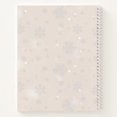 Meowy Christmas Spiral Hardcover Notebook Notizblock (Rückseite)