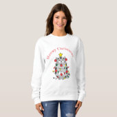 Meowy Christmas Sweatshirt (Vorne ganz)