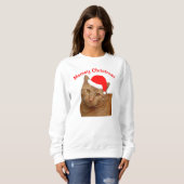 Meowy Christmas Sweatshirt (Vorne ganz)