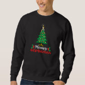 Meowy Christmas Sweatshirt (Vorderseite)