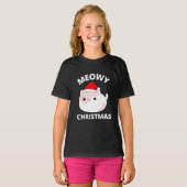 Meowy Christmas T - Shirt (Vorne ganz)