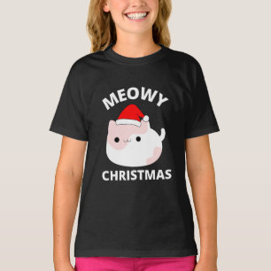 Meowy Christmas T - Shirt