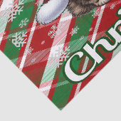 Meowy Christmas Tissue Paper Seidenpapier (Detail)