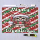 Meowy Christmas Tissue Paper Seidenpapier (Handwerk)