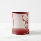 Meowy Christmas Toast Tasse (Zentrum)