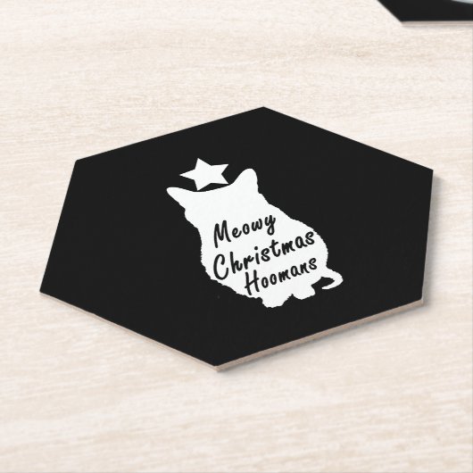 MEOWY Christmas Untersetzer (angewinkelt)