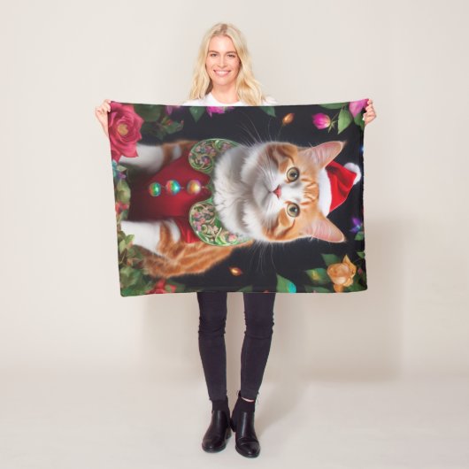 Meowy Fleecedecke (Beispiel)