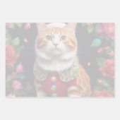 Meowy Geschenkpapier Set (Vorderseite 3)