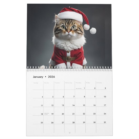Meowy Kalender (Jan 2026)