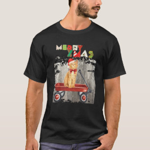 Meowy Kitty Xmas Frohen Festtage T-Shirt