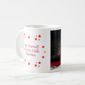 Meowy Little Christmas Kitten Tasse (Vorderseite Links)