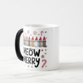 Meowy Merry Catmas Tasse (Vorderseite Links)