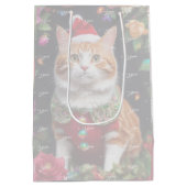 Meowy Mittlere Geschenktüte (Rückseite)