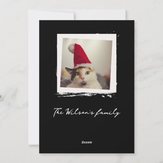 Meowy Weihnachten (Rückseite)