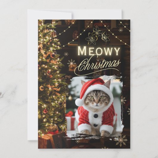 Meowy Weihnachten (Vorderseite)