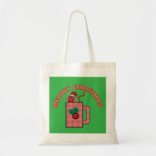 MEOWY WEIHNACHTEN Budget-Tasche Tragetasche