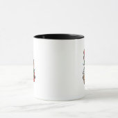 Meowy Weihnachten Katze Kaffeetasse (Zentrum)