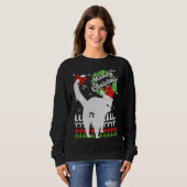 Meowy Weihnachten Sweatshirt (Vorne ganz)