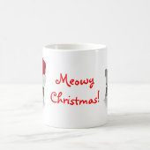 Meowy Weihnachten! Tasse (Mittel)