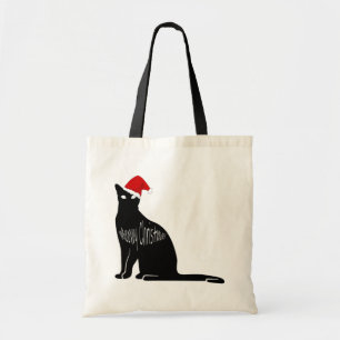 Meowy Weihnachten Tragetasche