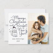 Meowy Weihnachten & Zweck Neujahr Weihnachten (Vorderseite)