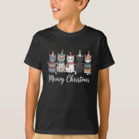 Meowy Weihnachts glückliche Katze Jahr Katze über