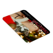 Meowy Weihnachts Niedliche Katze Hinzufügen Sie Ih Magnet (Rechte Seite)