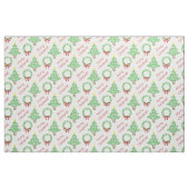 Meowy Weihnachtsbaum Print Holiday Trees & Wreaths Stoff (Fat Quarter (45,7 x 55,9 cm))