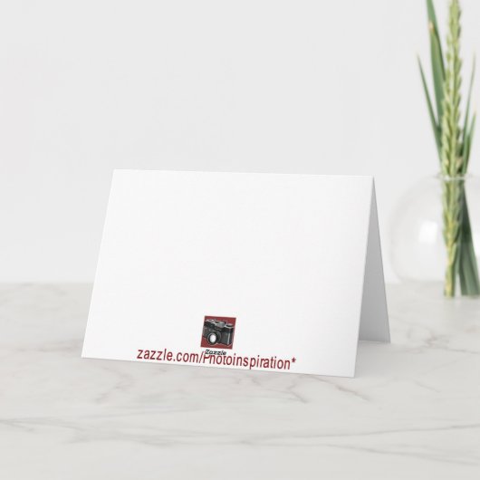 Meowy Weihnachtskarte Feiertagskarte (Rückseite)