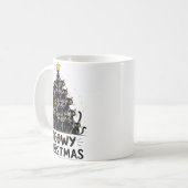 Meowy Weihnachtskatzen Bäume Kinder Mädchen Boys M Kaffeetasse (Vorderseite Links)